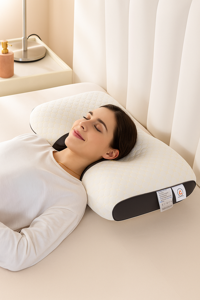 Ergonomisches Nackenschutz-Kissen – Entspannung & Schmerzlinderung für Zuhause